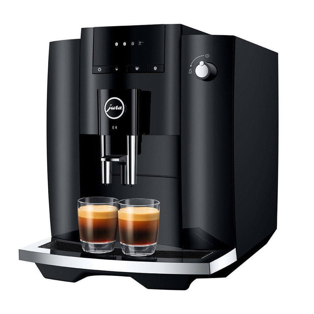 Picture of Jura E4 Automatic Coffee and Espresso Machine - Black