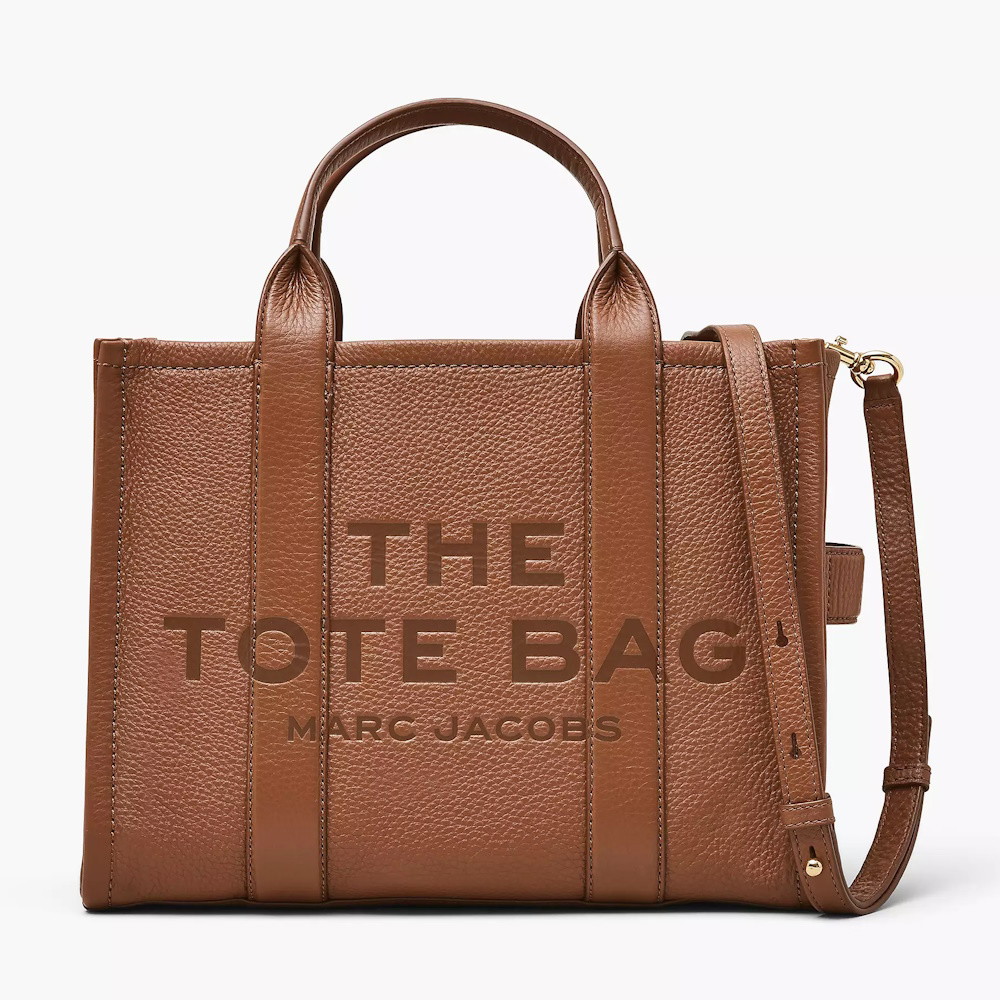 Picture of Marc Jacobs The Leather Tote Small Bag - Argan Oil