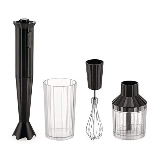 Picture of Alessi Plisse Hand Mixer Set - Black