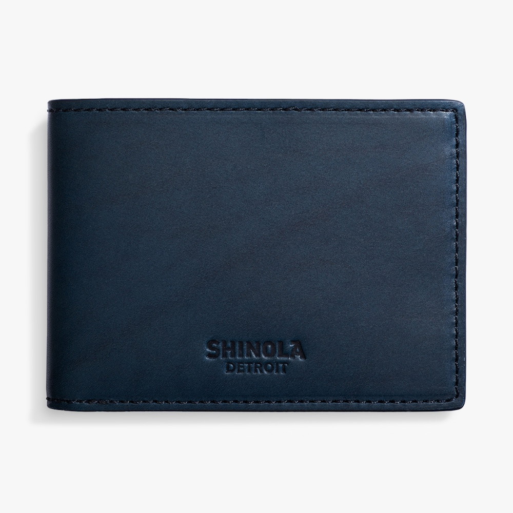 Picture of Shinola Slim Bifold Wallet - Black