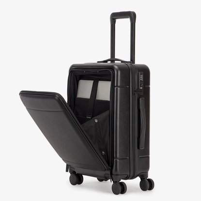 Picture of Calpak Hue Front Pocket Carry-On Luggage - Black