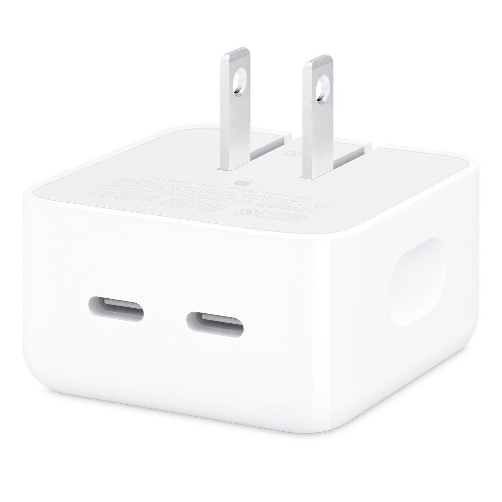 Picture of Apple 35W Dual USB-C Port Compact Power Adapter