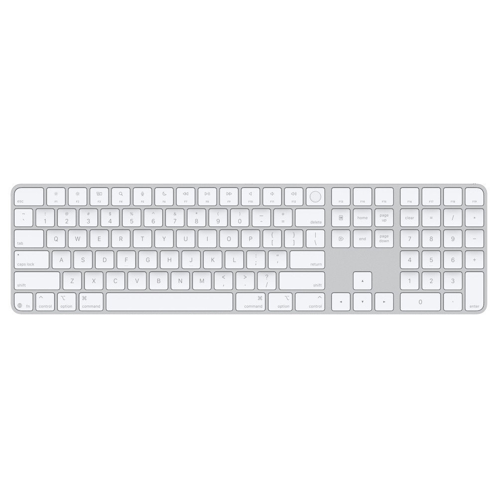 Picture of Apple Magic Keyboard w/ Touch ID/Keypad for Apple Silicon- Wht