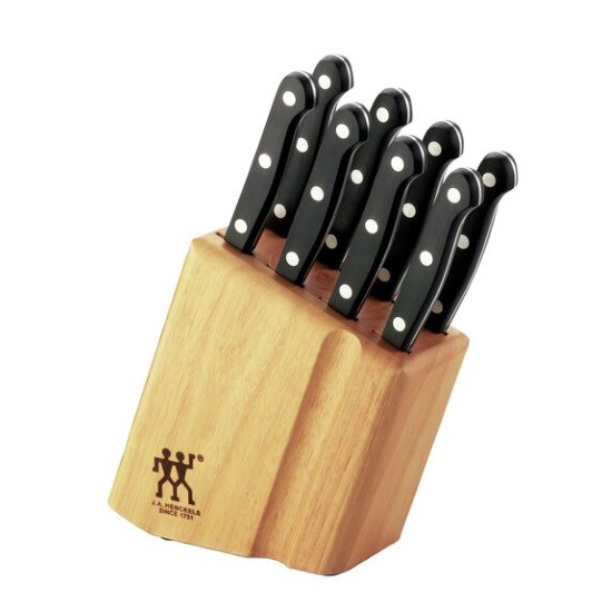 Picture of ZWILLING Twin Gourmet Classic 9-Piece Steak Knife Block Set