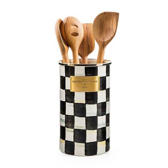 Picture of MacKenzie-Childs Courtly Check Utensil Holder