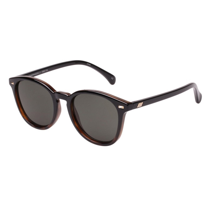 Picture of LeSpecs Bandwagon Sunglasses - Black Tortoise/Khaki Mono