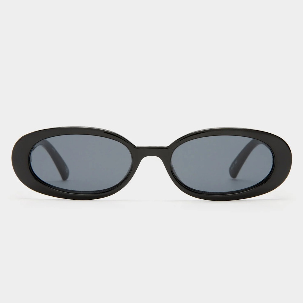Picture of Le Specs Outta Love Sunglasses-Black Frame/Smoke Mono Lenses