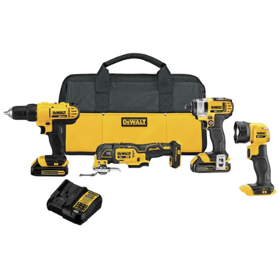 Picture of DeWalt 20V MAX 4-Tool Combo Kit