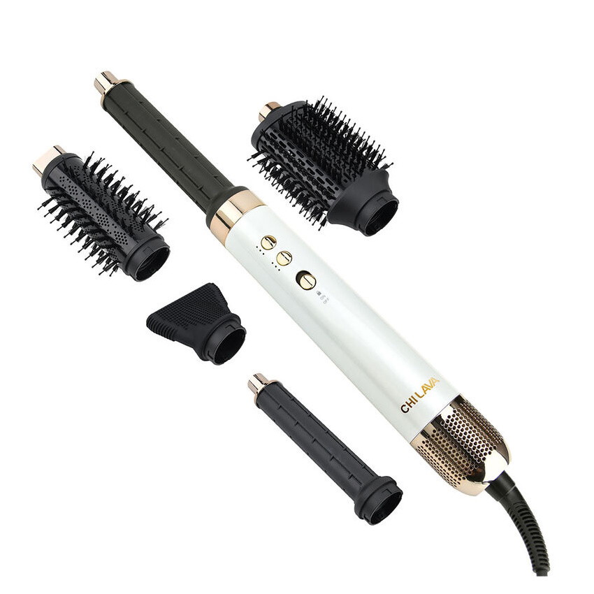 Picture of CHI Lava AirGlam Multistyler - White/Gold