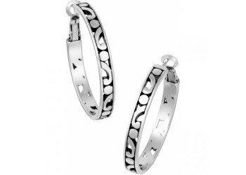 Picture of Brighton Contempo Medium Hoop Earrings