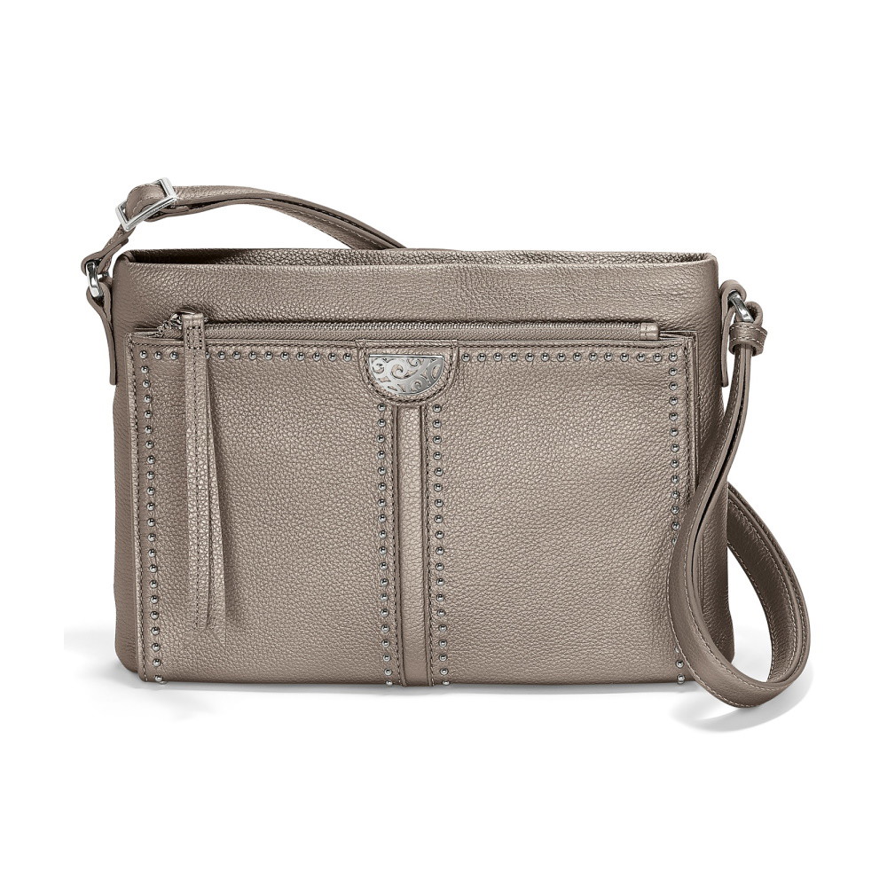 Picture of Brighton Jagger Crossbody Organizer - Zinc
