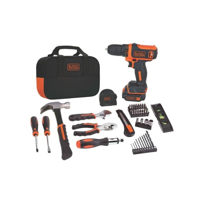 Picture of Black & Decker 12V MAX Cordless Drill/Driver Project Kit