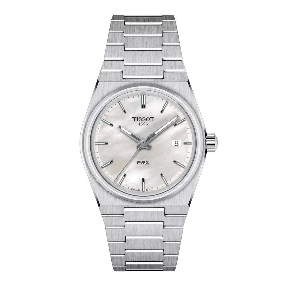 Picture of Tissot PRX 35mm Stainless Steel Watch with White MOP Dial