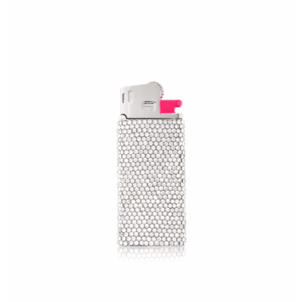 Picture of Judith Leiber Silver Flame Miniature Got a Light?