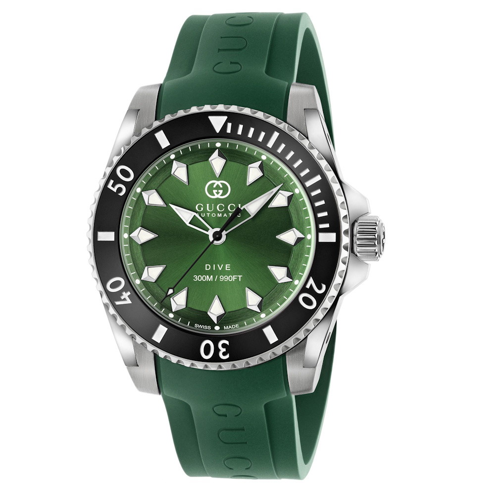 Picture of Gucci Green Dive Watch