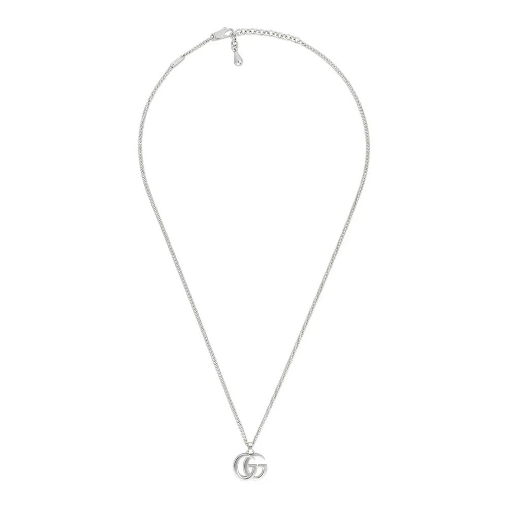 Picture of Gucci GG Marmont Necklace 55cm - Silver