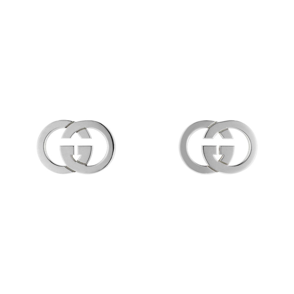 Picture of Gucci Interlocking G Earrings - Silver