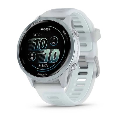 Picture of Garmin Forerunner 570 42mm GPS Running Watch - Whitestone/Blue