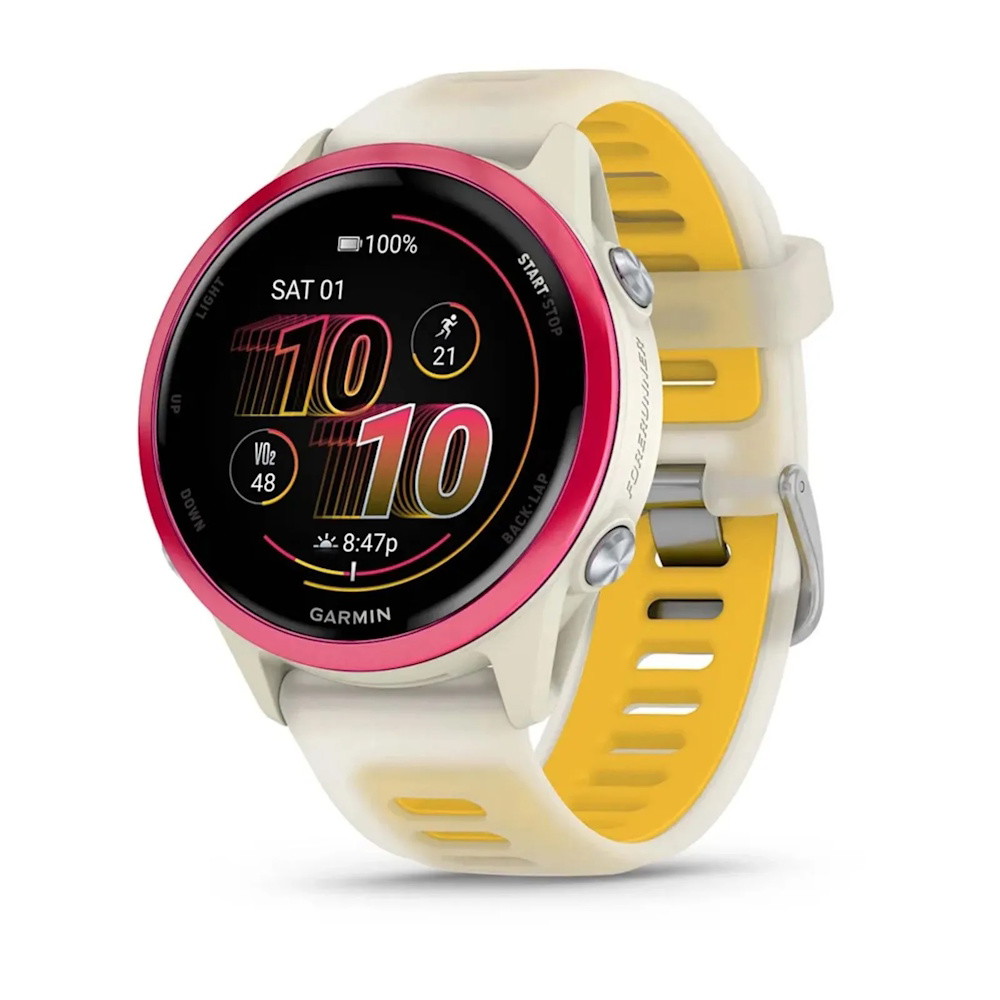 Picture of Garmin Forerunner 570 42mm GPS Running Watch - Bone/Mango