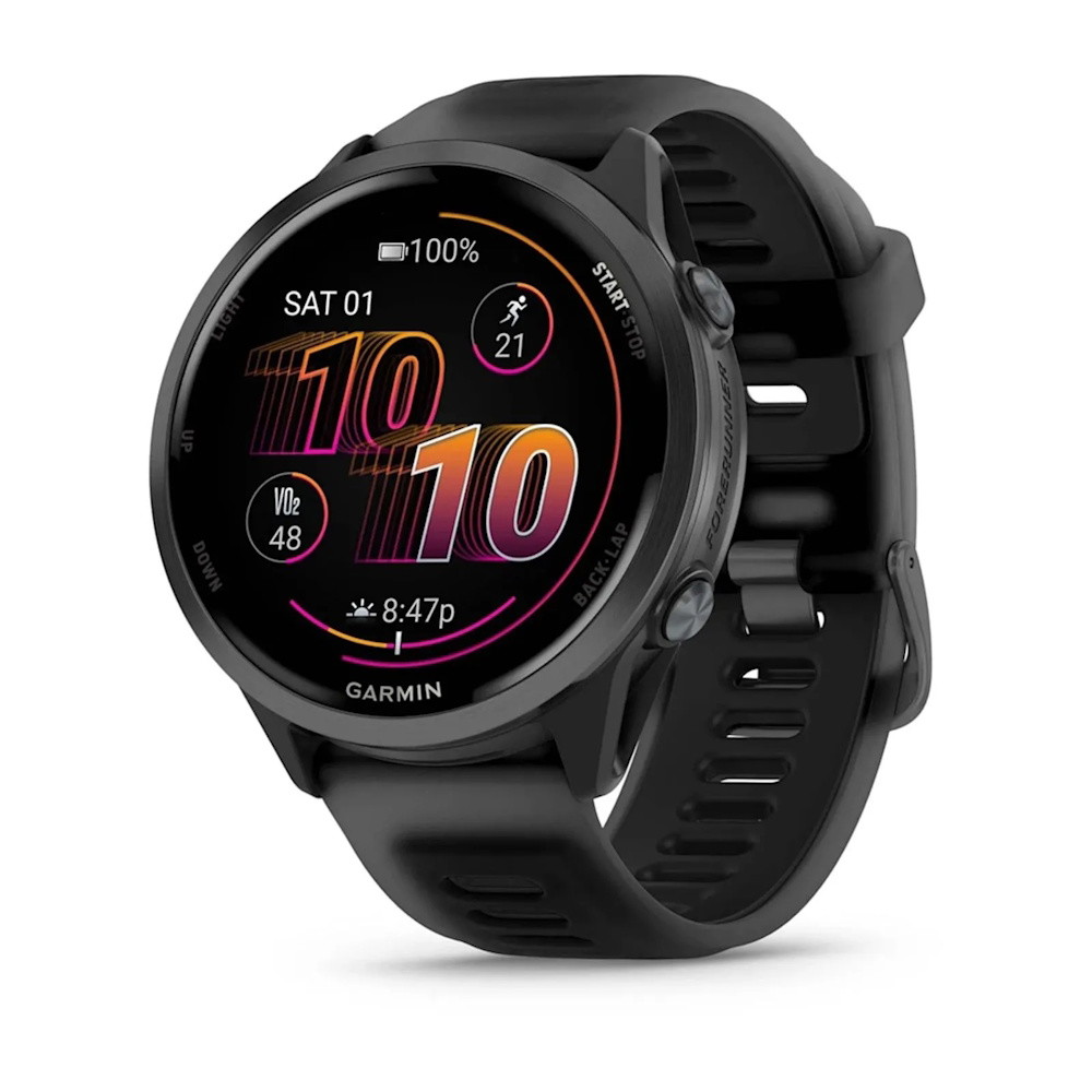 Picture of Garmin Forerunner 570 47mm GPS Running Watch - Black/Black