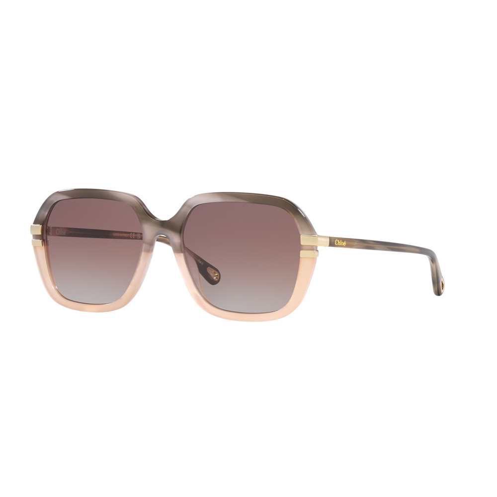 Picture of Chloe Oversized Sunglasses - Grey/Beige