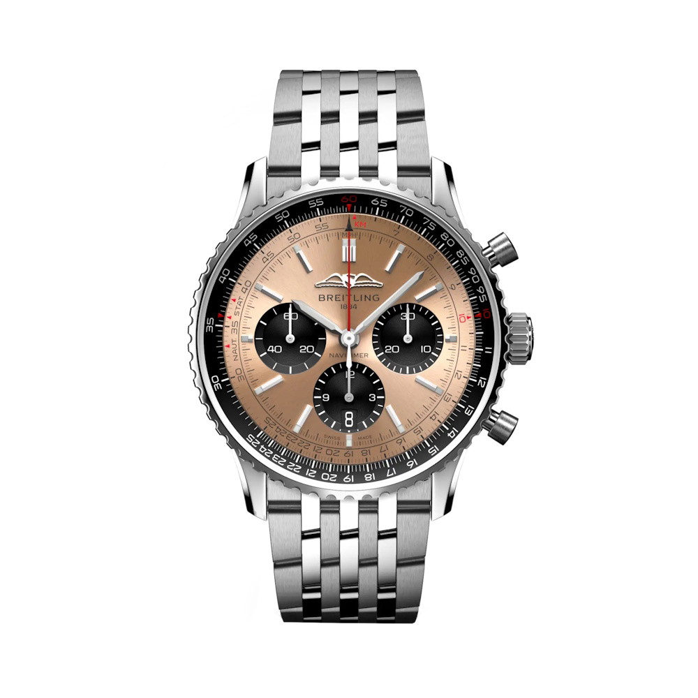 Picture of Breitling Navitimer B01 Chronograph 43 Watch with Copper Dial