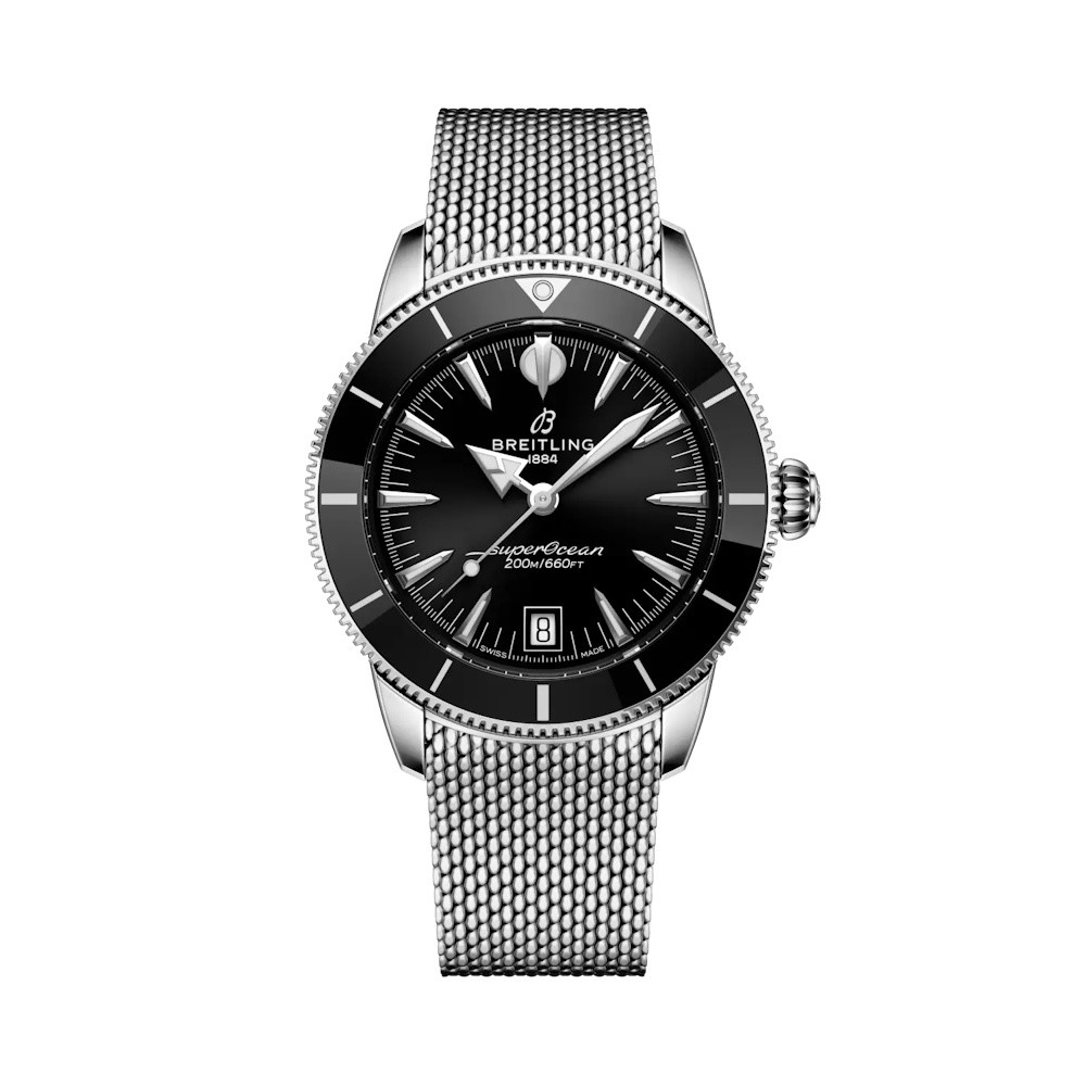 Picture of Breitling Superocean Heritage B31 Auto 40mm Watch- Steel/Black