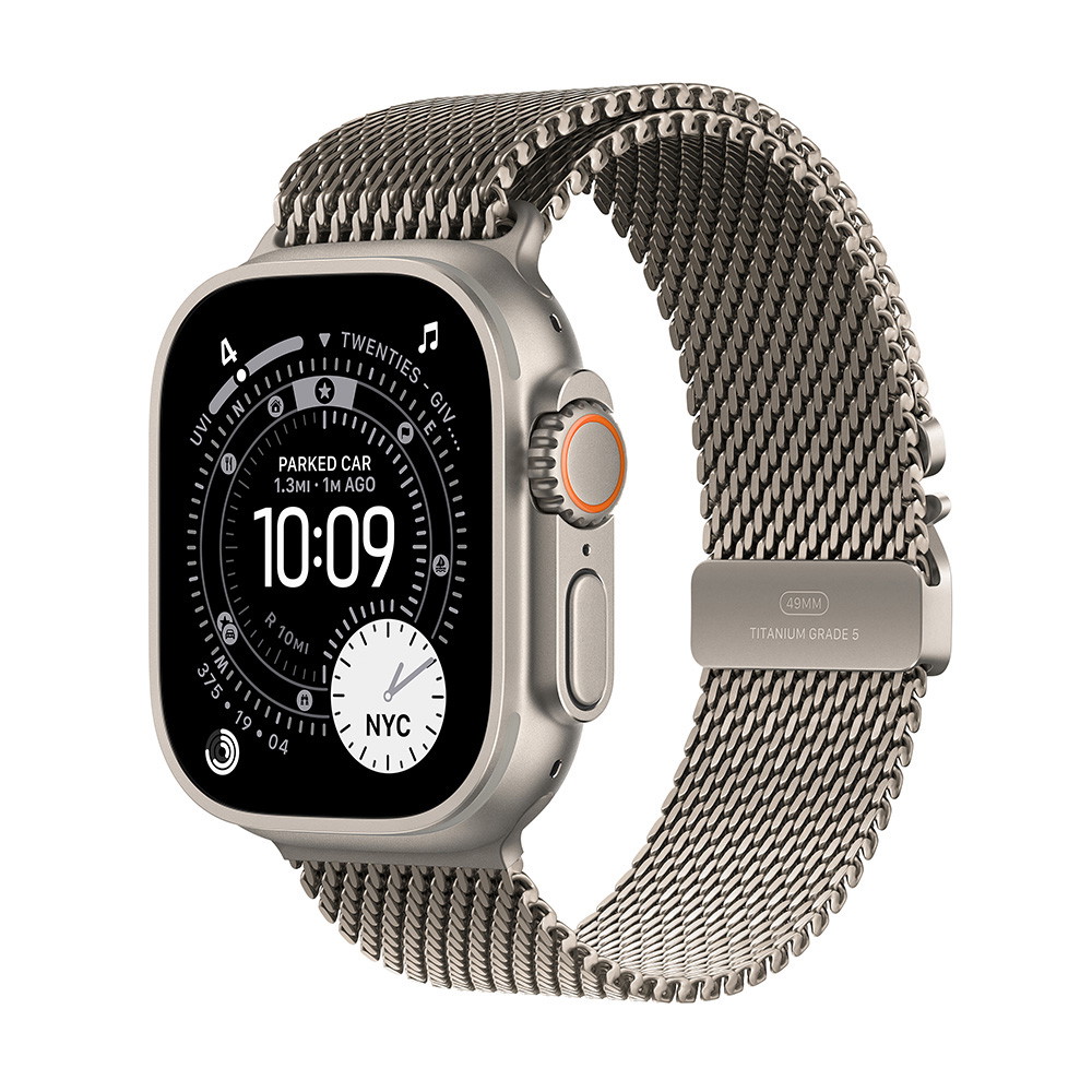 Picture of Apple Watch Ultra 3 GPS+Cell 49mm Titanm, Titnm Loop - Medium