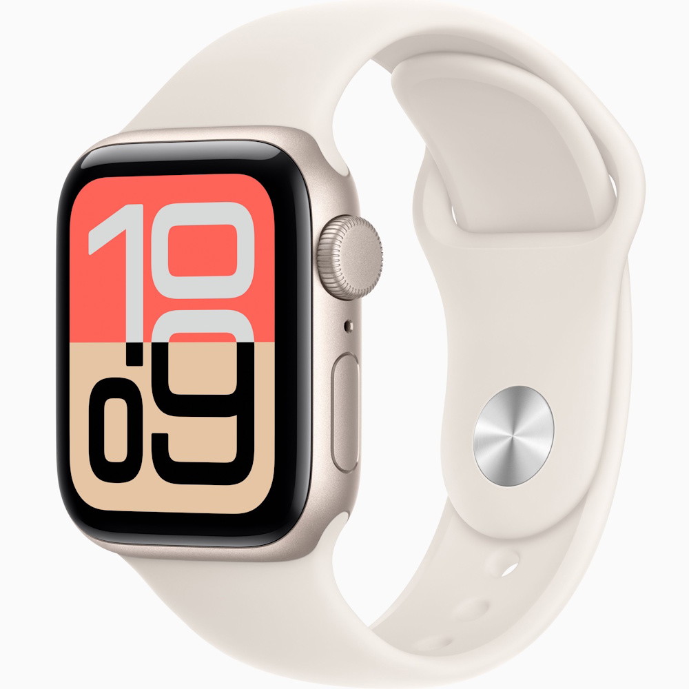 Picture of Apple Watch SE 3 GPS+Cell 40mm Starlt Alum/Starlt Sport - S/M