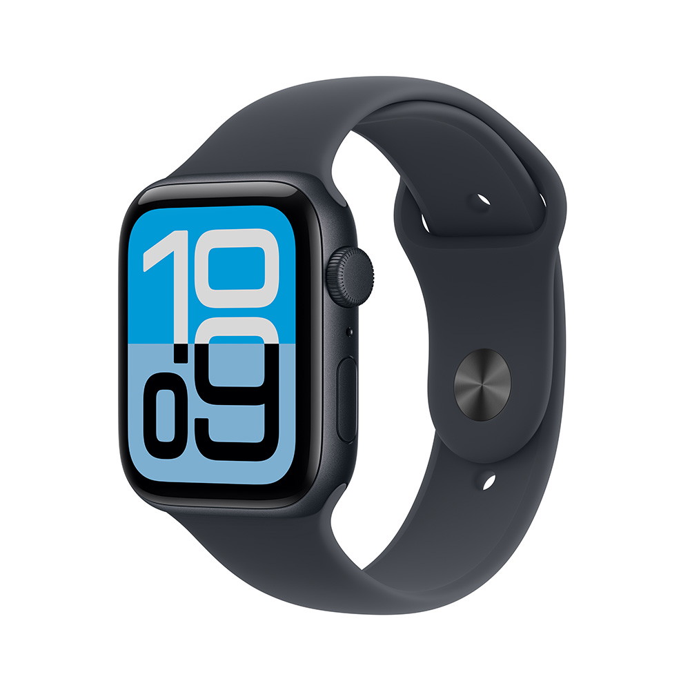Picture of Apple Watch SE 3 GPS 44mm Midnight Alum, Midnight Sport - S/M