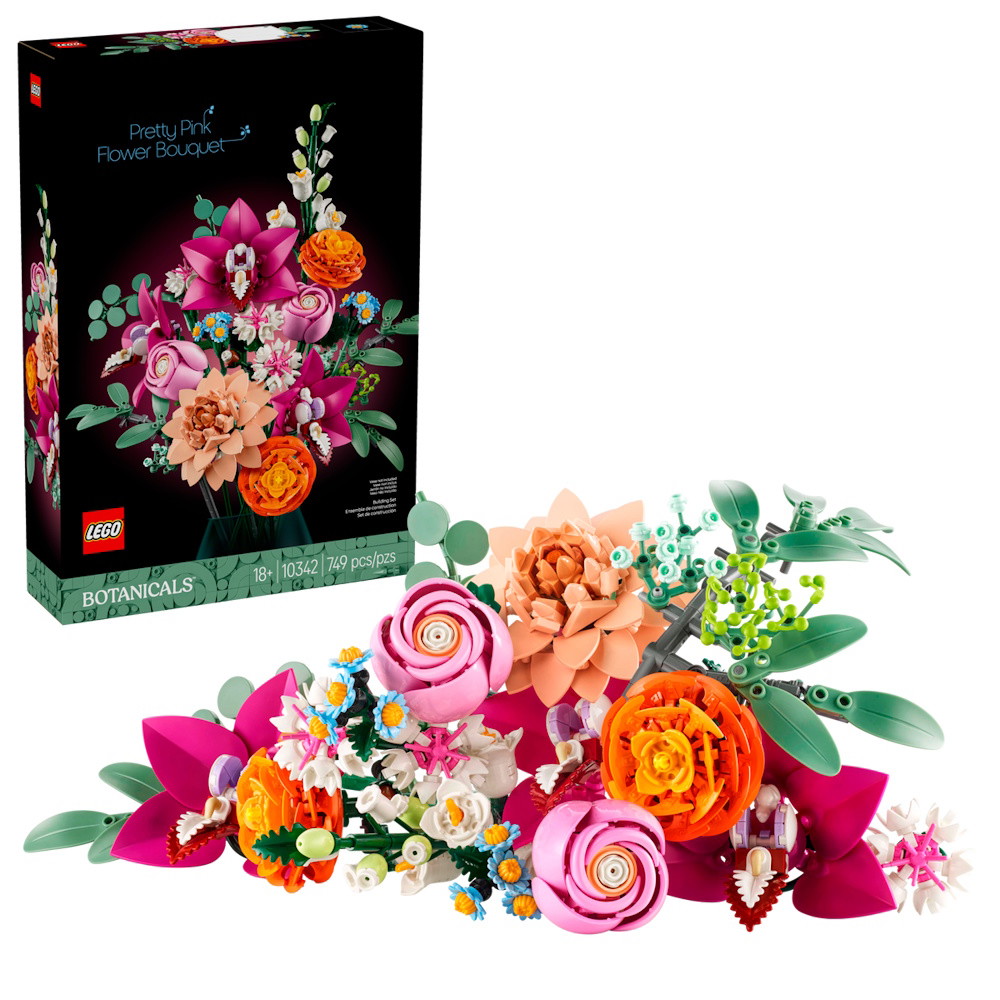 Picture of LEGO Pretty Pink Flower Bouquet