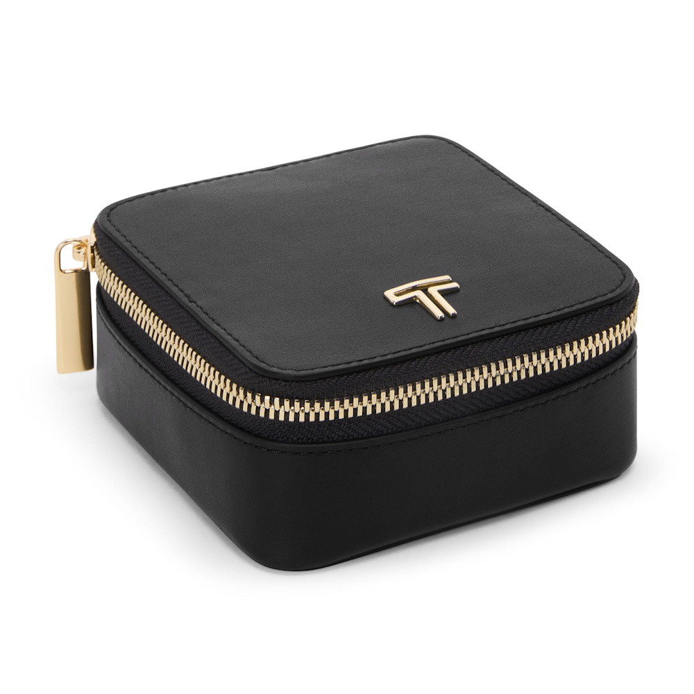 Picture of Tumi Belden Jewelry Case - Black/Light Gold