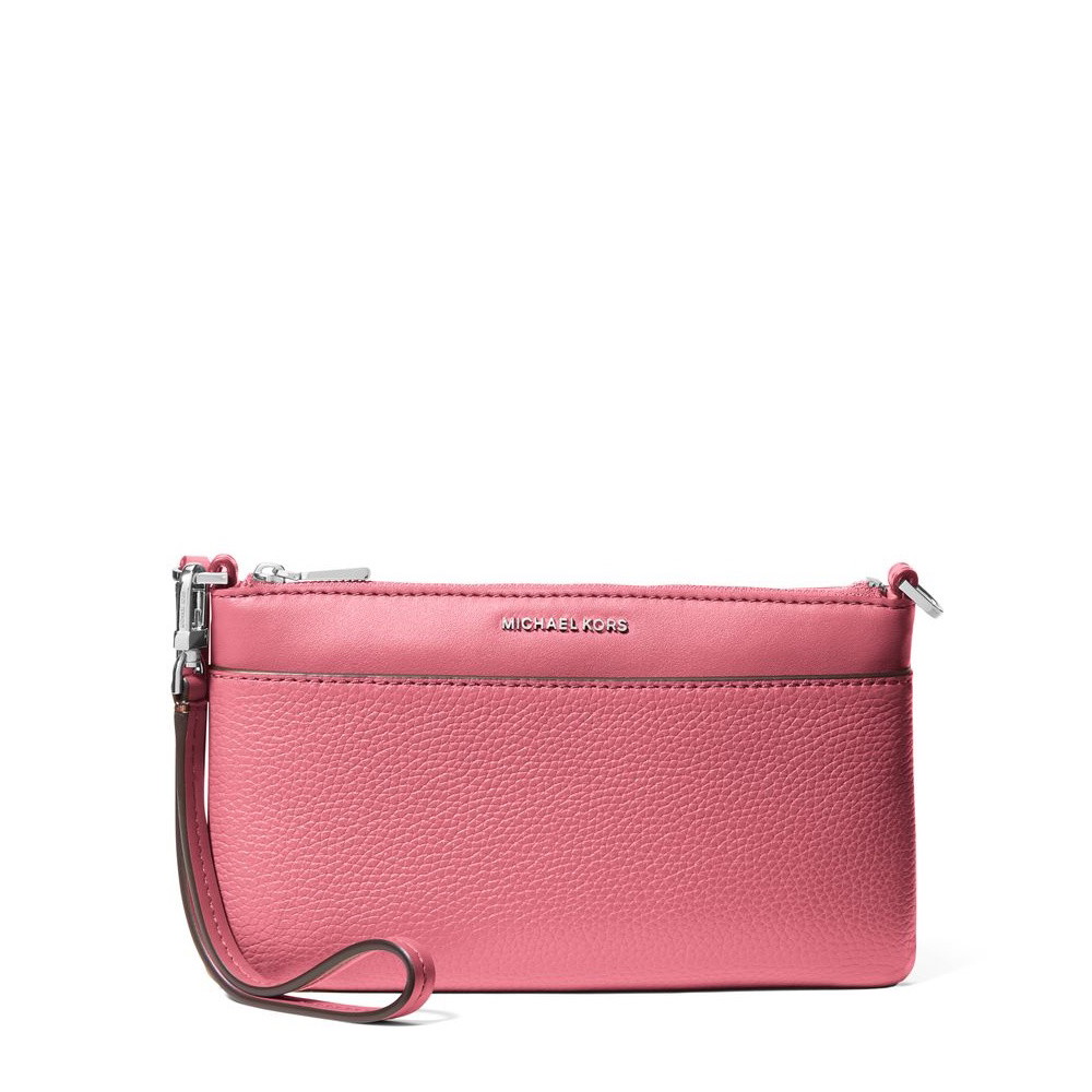 Picture of Michael Kors Jet Set Medium Top Zip Conv. Wristlet - Rosewood