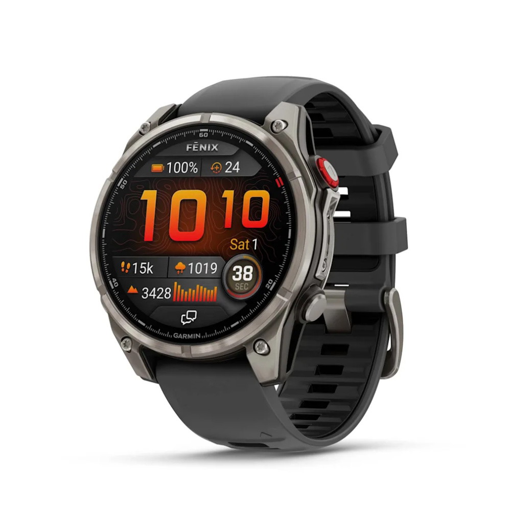 Picture of Garmin fenix 8 Pro 47 mm - AMOLED, Sapphire, Titanium
