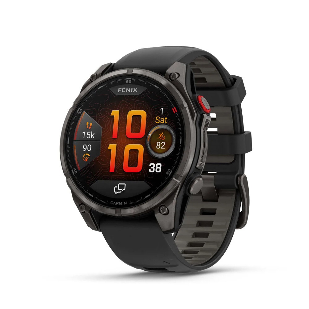 Picture of Garmin fenix 8 Pro 47 mm - AMOLED, Sapphire, Carbon Gray
