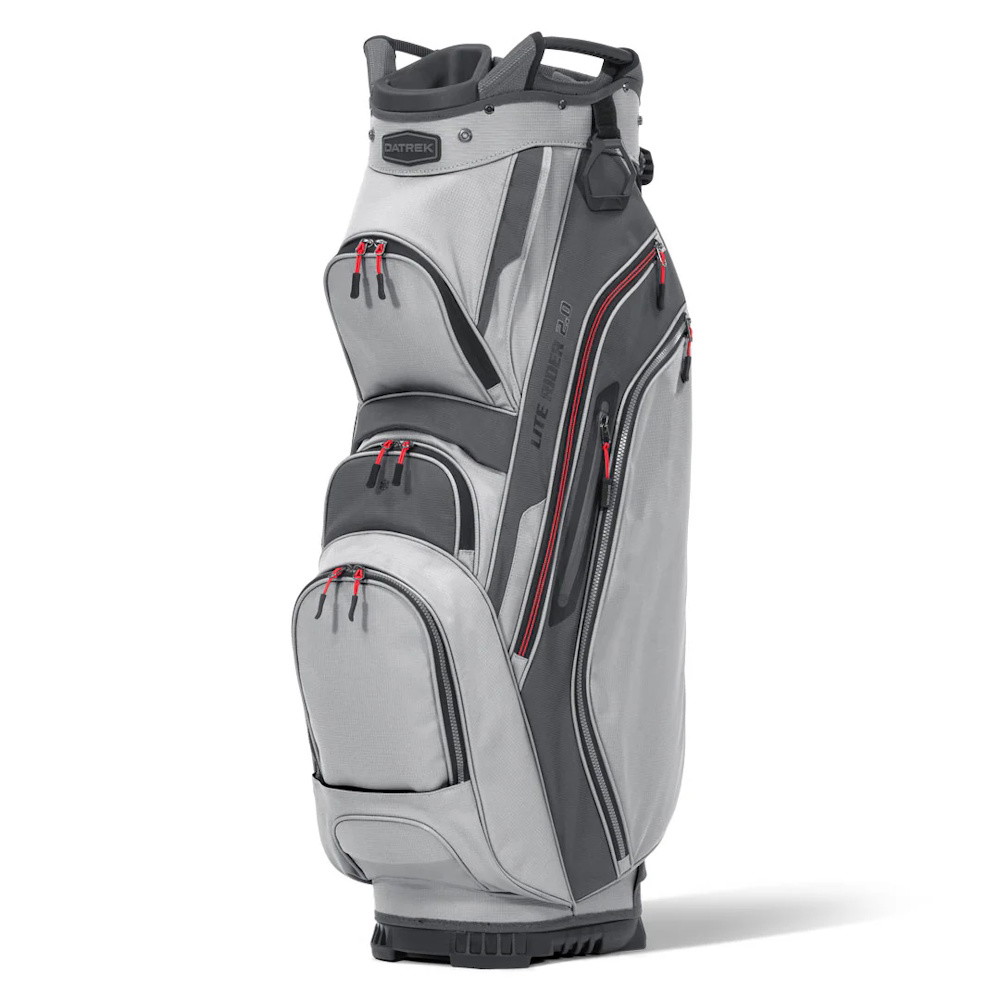 Picture of Datrek Lite Rider 2.0 Cart Bag - Silver/Charcoal/Red