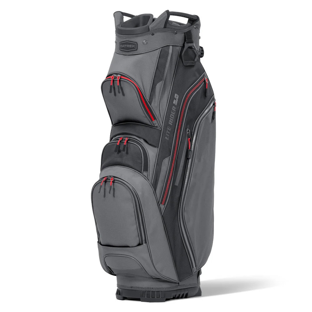 Picture of Datrek Lite Rider 2.0 Cart Bag - Charcoal/Black/Red