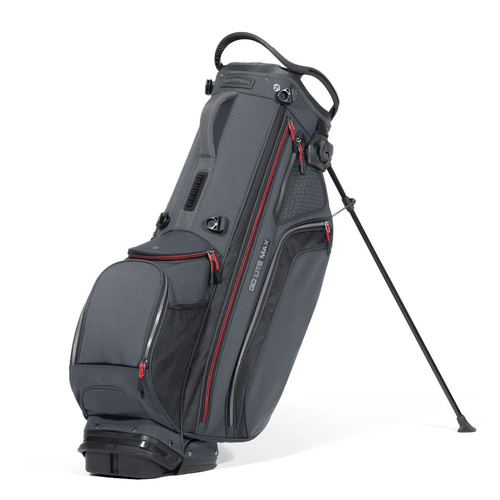 Picture of Datrek Go Lite Hybrid Max Stand Bag - Charcoal/Black/Red