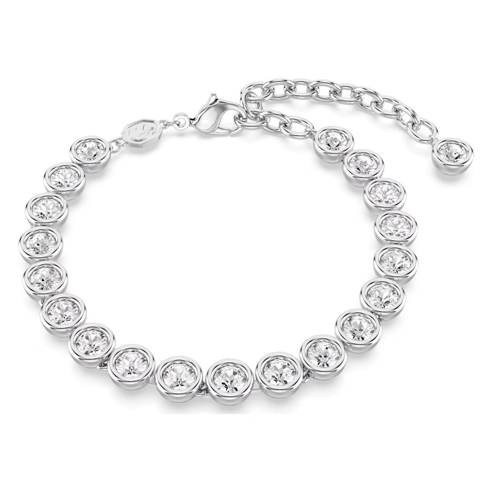 Picture of Swarovski Imber Rhodium-Plated Tennis Bracelet