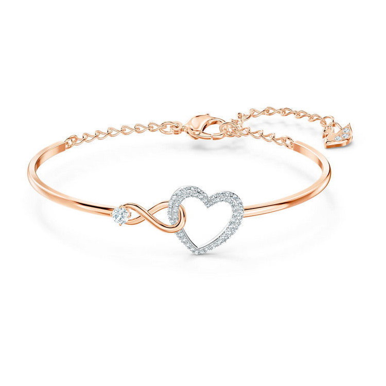 Picture of Swarovski Infinity Heart Bangle
