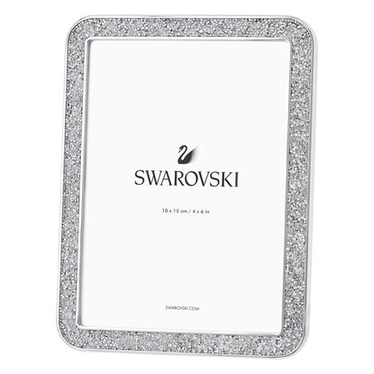 Picture of Swarovski 4" x 6" Minera Picture Frame - Silver