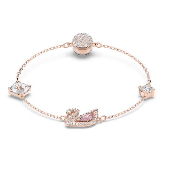 Picture of Swarovski Dazzling Swan Bracelet - Rose Gold