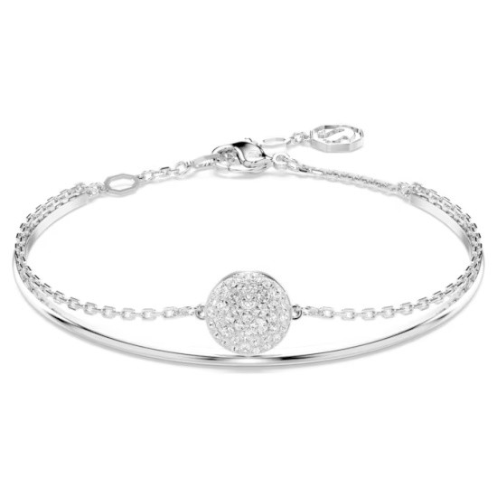 Picture of Swarovski Meteora Bangle - Rhodium