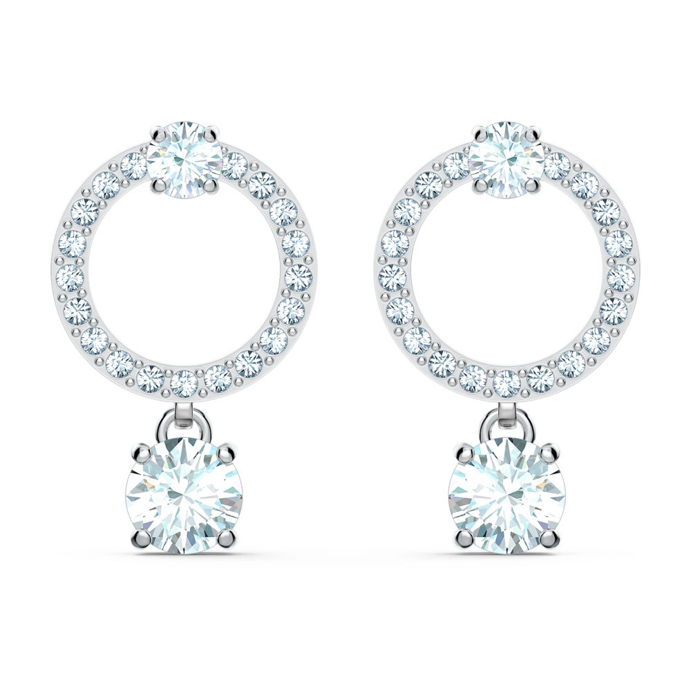 Picture of Swarovski Attract Circle Hoop Earrings