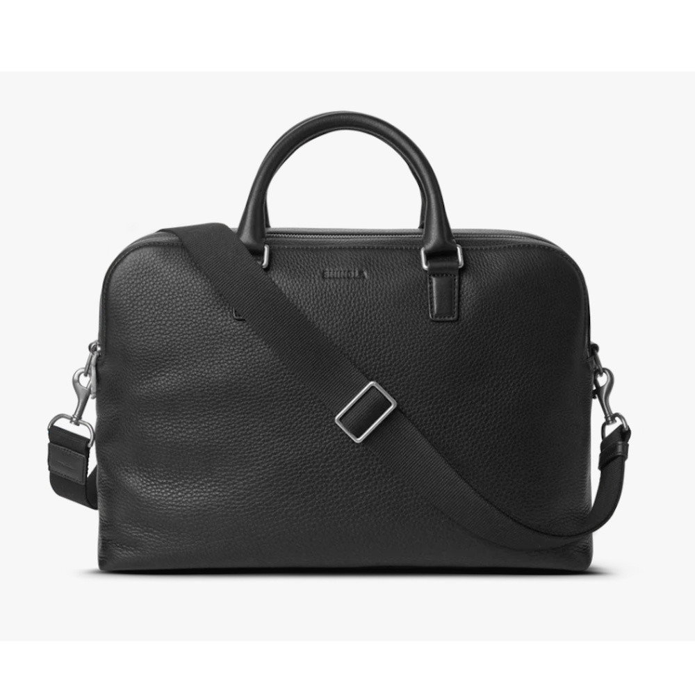 Picture of Shinola Double Zip Brief - Black