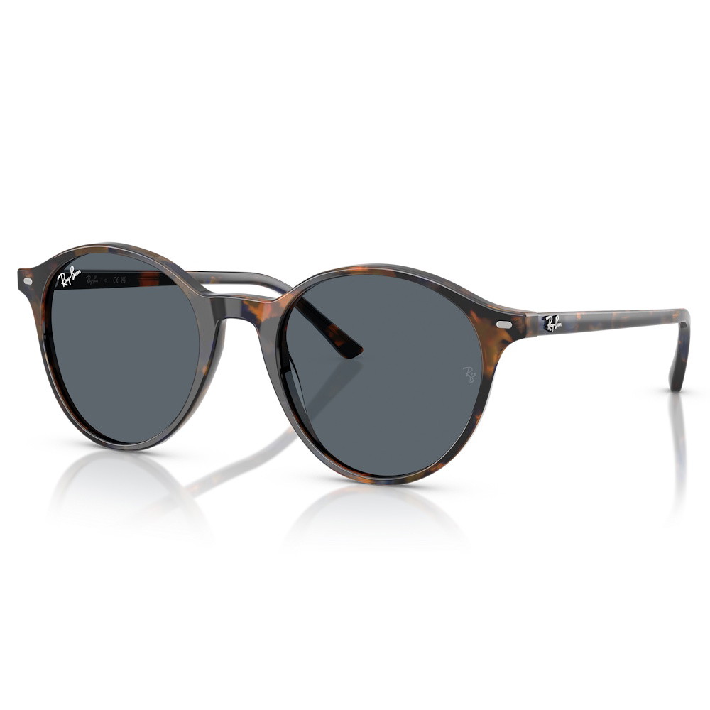 Picture of Ray-Ban Bernard Sunglass- Havana Yellow & Blue Frame/Blue Lens