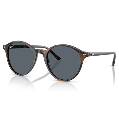 Picture of Ray-Ban Bernard Sunglass- Havana Yellow & Blue Frame/Blue Lens