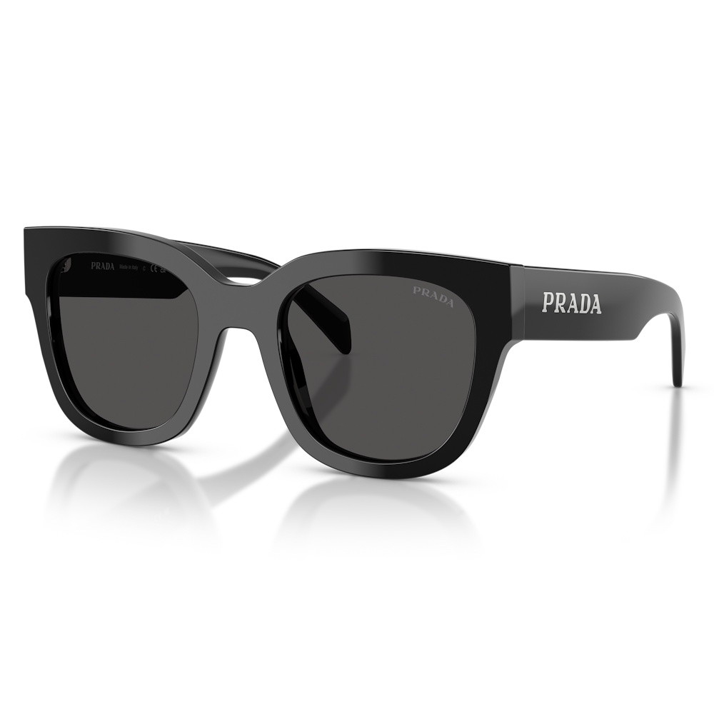 Picture of Prada Woods Tortoise Frame Sunglasses with Brown Lens