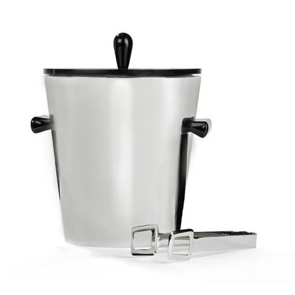 Picture of Nambe Circa Ice Bucket with Tongs
