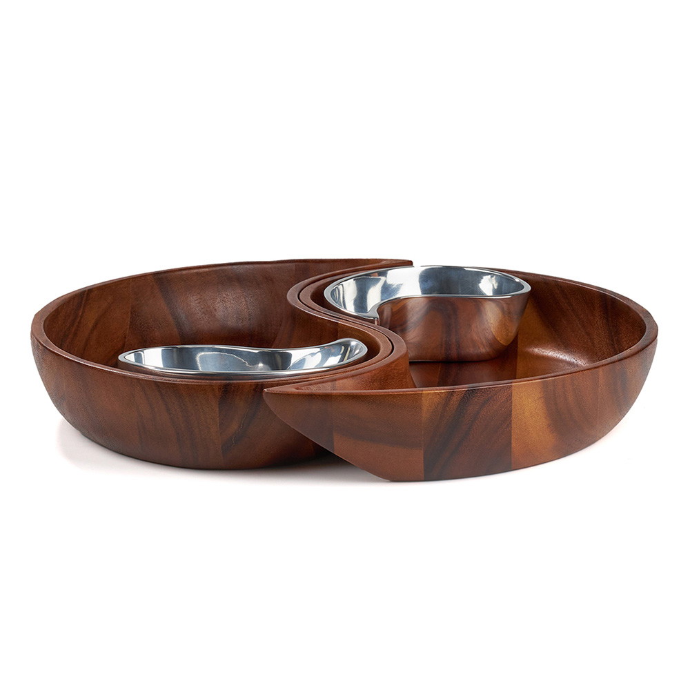 Picture of Nambe Yin Yang Chip & Dip